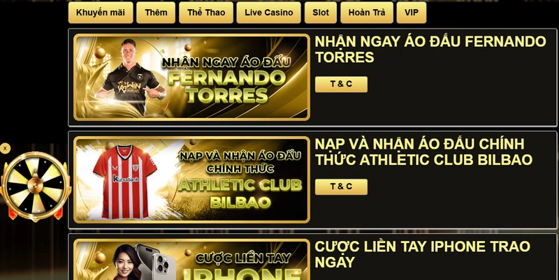 khuyến mãi casino K9win hấp dẫn