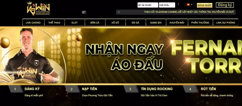 Đăng nhập K9Win