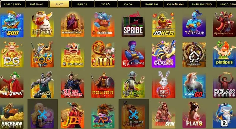 Game slot hấp dẫn