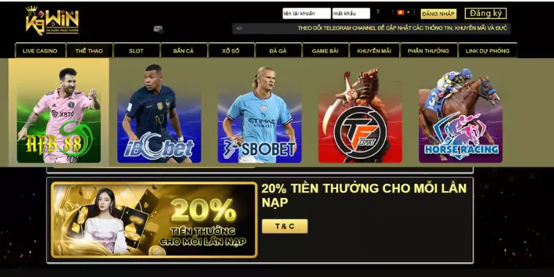 cá cược thể thao tại K9win