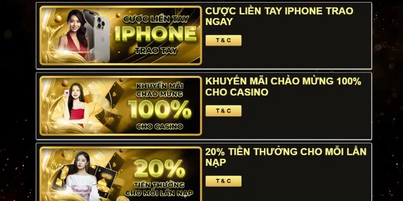 khuyến mãi casino K9win mới nhất