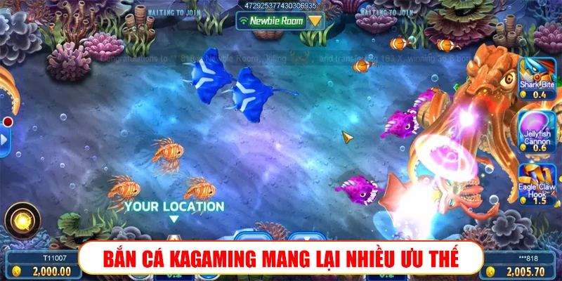 BẮN CÁ KAGAMING ưu thế
