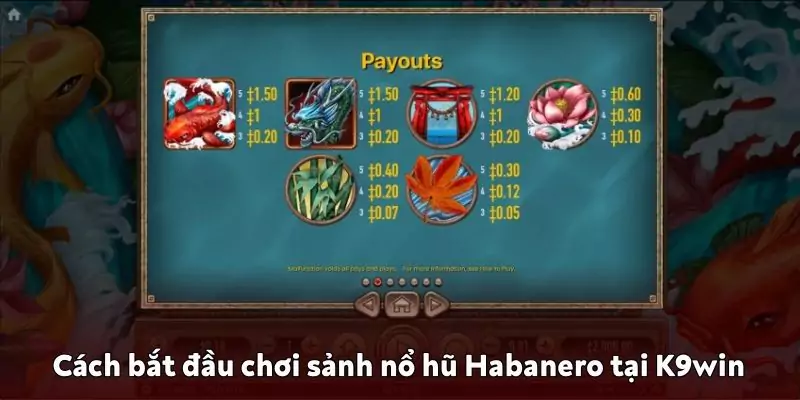 Sảnh nổ hũ Habanero tại K9win – Vùng đất vàng săn thưởng lớn Cách bắt đầu chơi sảnh nổ hũ Habanero tại K9win