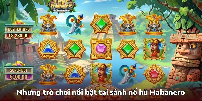 Sảnh nổ hũ Habanero tại K9win – Vùng đất vàng săn thưởng lớn Những trò chơi nổi bật tại sảnh nổ hũ Habanero